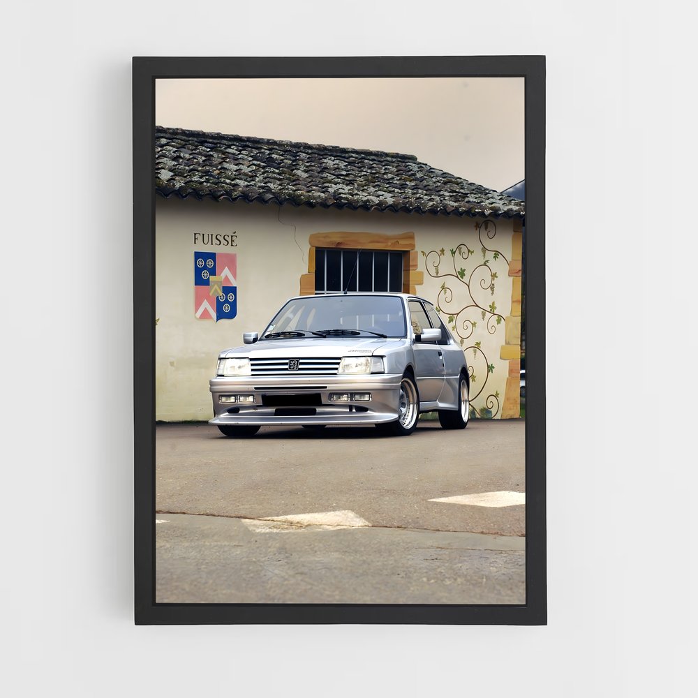 Poster Boulevard de la Performance – affiche Peugeot (vue 2)